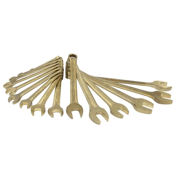 12-point Non-sparking Combination Set of 15Pc